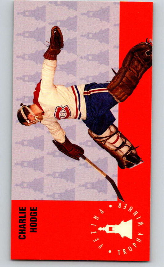 1994-95 Parkhurst Tall Boys #148 Charlie Hodge  Canadiens  V81195 Image 1