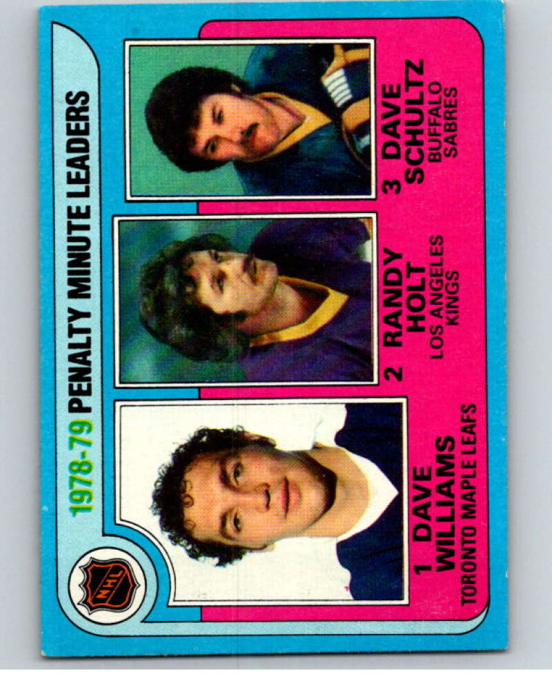 1979-80 Topps #4 Williams/Holt/Schultz LL  V81297 Image 1