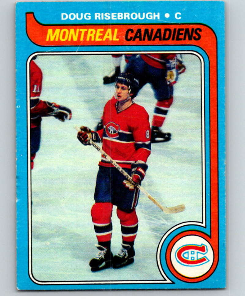 1979-80 Topps #13 Doug Risebrough  Montreal Canadiens  V81321 Image 1