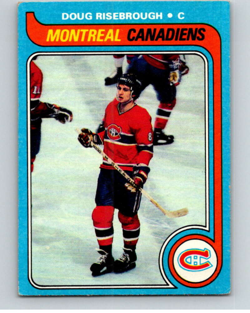 1979-80 Topps #13 Doug Risebrough  Montreal Canadiens  V81322 Image 1