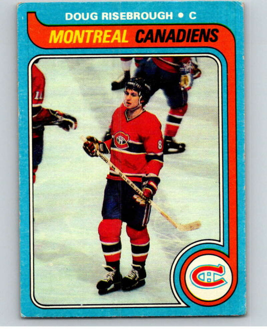 1979-80 Topps #13 Doug Risebrough  Montreal Canadiens  V81323 Image 1