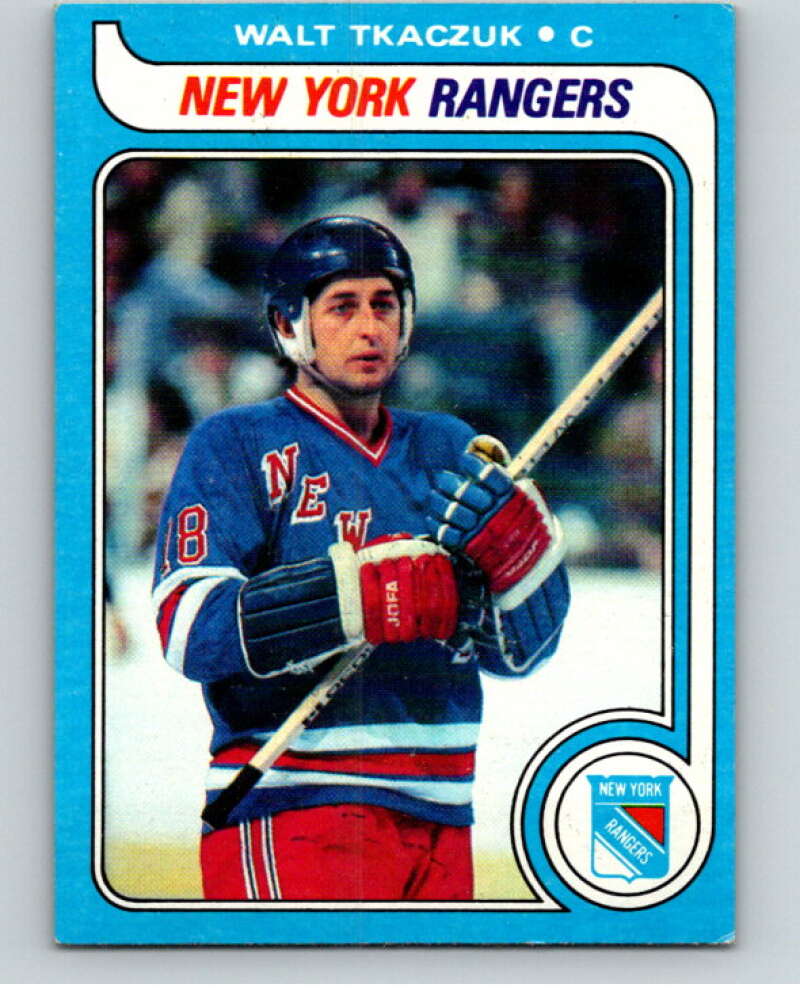 1979-80 Topps #15 Walt Tkaczuk  New York Rangers  V81326 Image 1