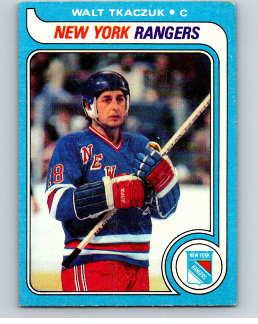 1979-80 Topps #15 Walt Tkaczuk  New York Rangers  V81327 Image 1