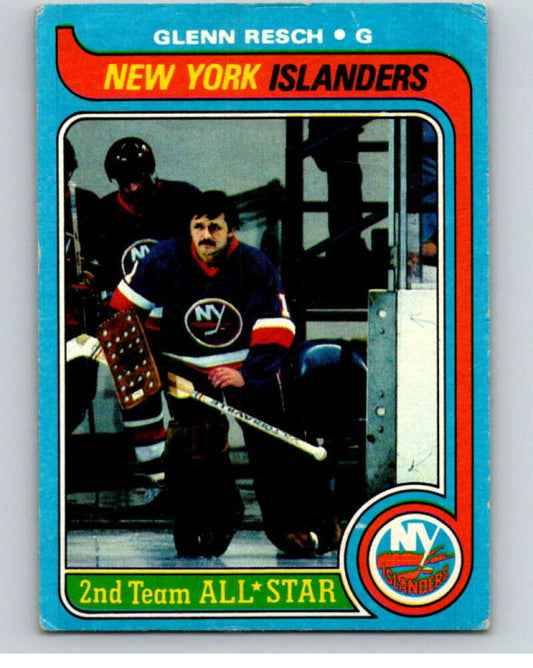 1979-80 Topps #20 Glenn Resch AS  New York Islanders  V81338 Image 1