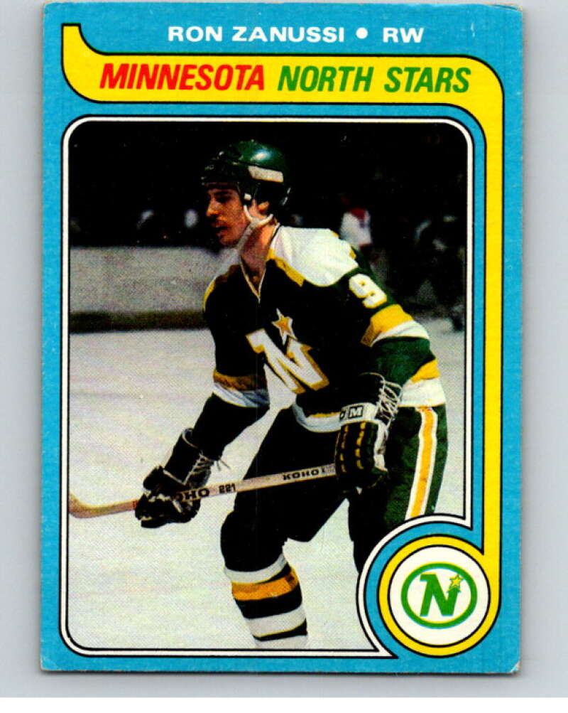 1979-80 Topps #22 Ron Zanussi  Minnesota North Stars  V81345 Image 1