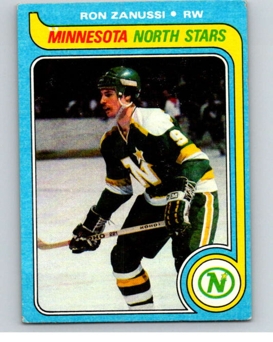 1979-80 Topps #22 Ron Zanussi  Minnesota North Stars  V81346 Image 1