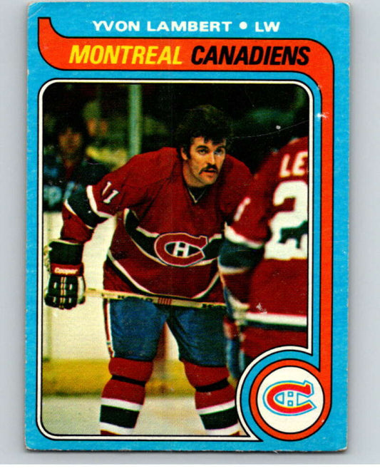 1979-80 Topps #24 Yvon Lambert  Montreal Canadiens  V81350 Image 1