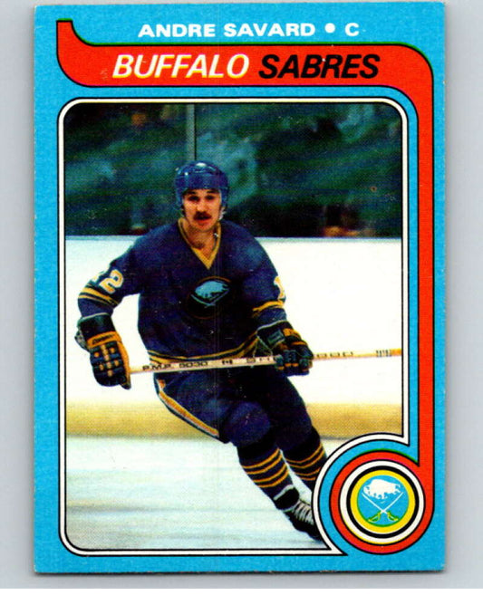 1979-80 Topps #25 Andre Savard  Buffalo Sabres  V81353 Image 1