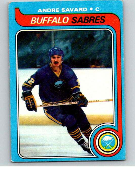 1979-80 Topps #25 Andre Savard  Buffalo Sabres  V81355 Image 1