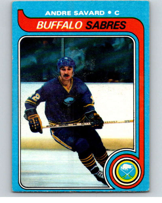 1979-80 Topps #25 Andre Savard  Buffalo Sabres  V81356 Image 1