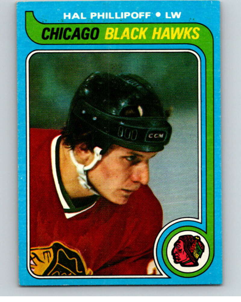 1979-80 Topps #27 Harold Phillipoff  RC Rookie Chicago Blackhawks  V81361 Image 1