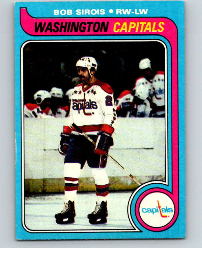 1979-80 Topps #29 Bob Sirois  Washington Capitals  V81365 Image 1