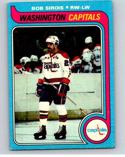 1979-80 Topps #29 Bob Sirois  Washington Capitals  V81367 Image 1