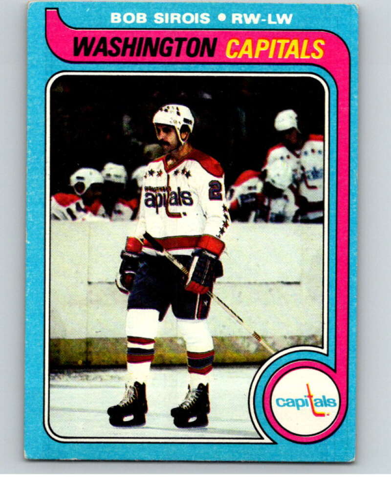 1979-80 Topps #29 Bob Sirois  Washington Capitals  V81368 Image 1