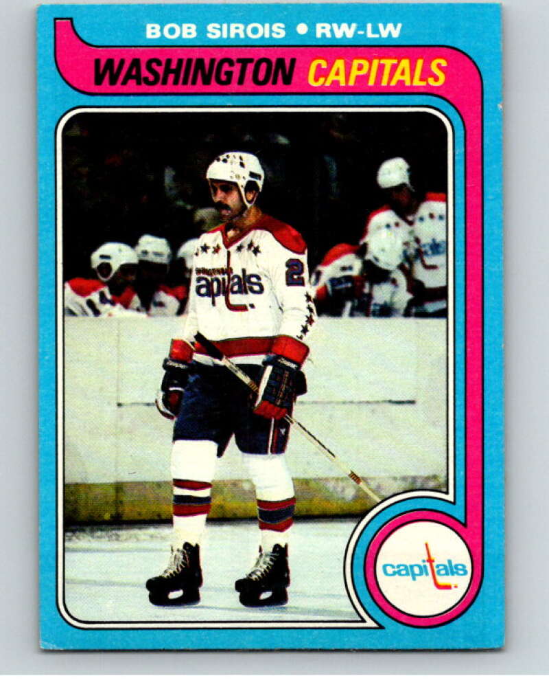 1979-80 Topps #29 Bob Sirois  Washington Capitals  V81369 Image 1