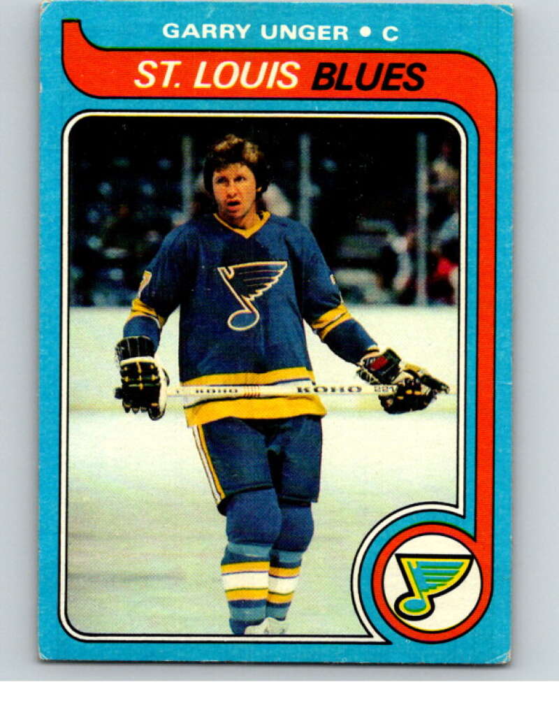 1979-80 Topps #33 Garry Unger  St. Louis Blues  V81377 Image 1