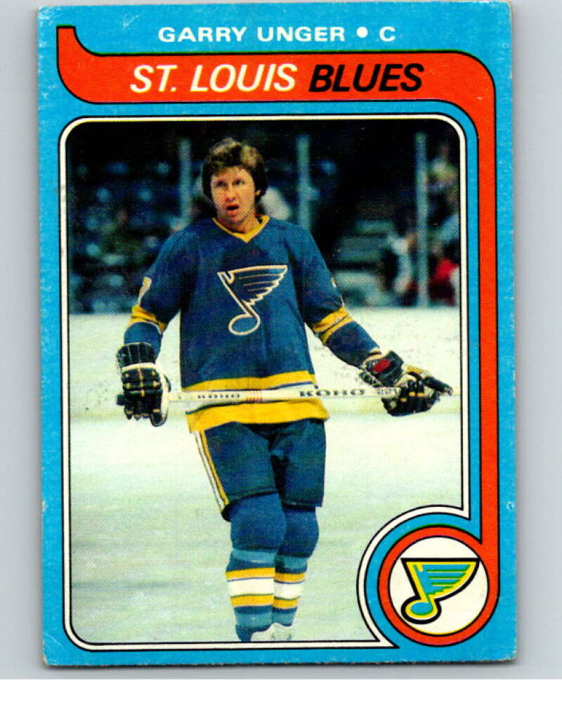 1979-80 Topps #33 Garry Unger  St. Louis Blues  V81381 Image 1