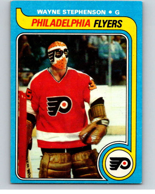 1979-80 Topps #38 Wayne Stephenson  Philadelphia Flyers  V81398 Image 1
