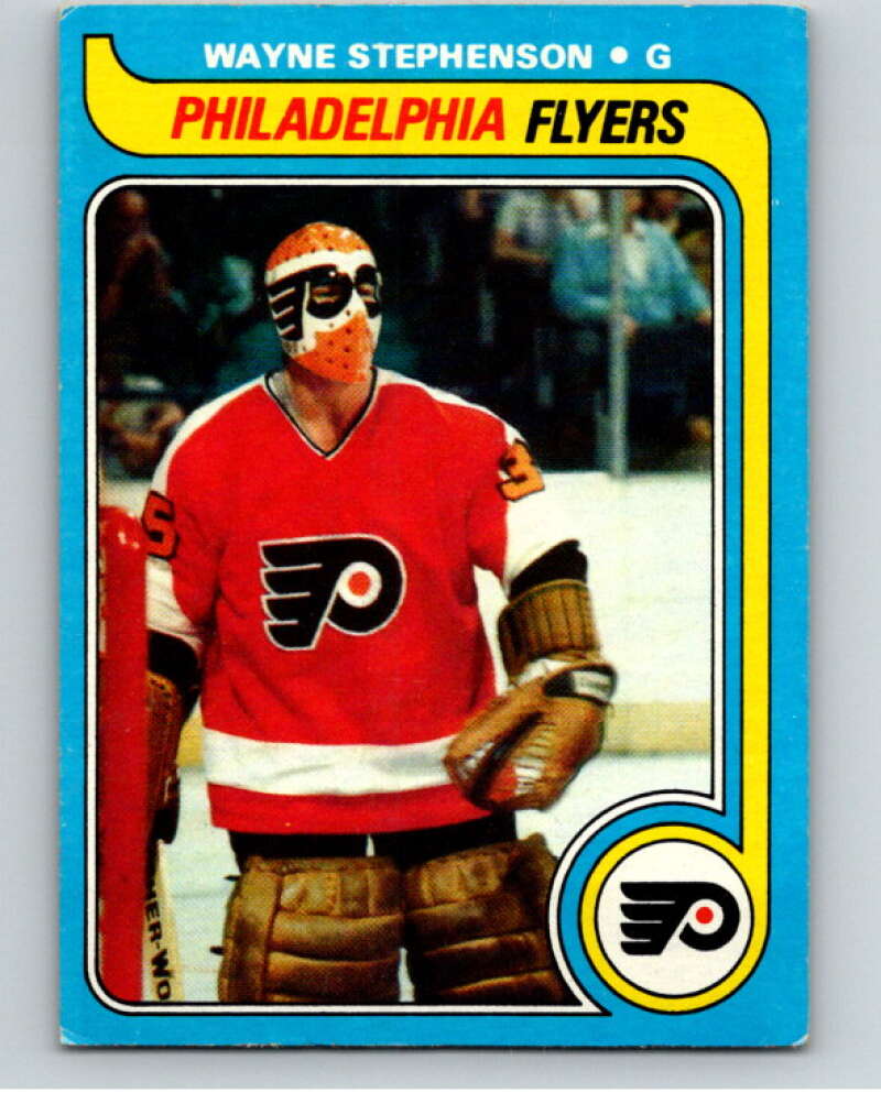 1979-80 Topps #38 Wayne Stephenson  Philadelphia Flyers  V81399 Image 1
