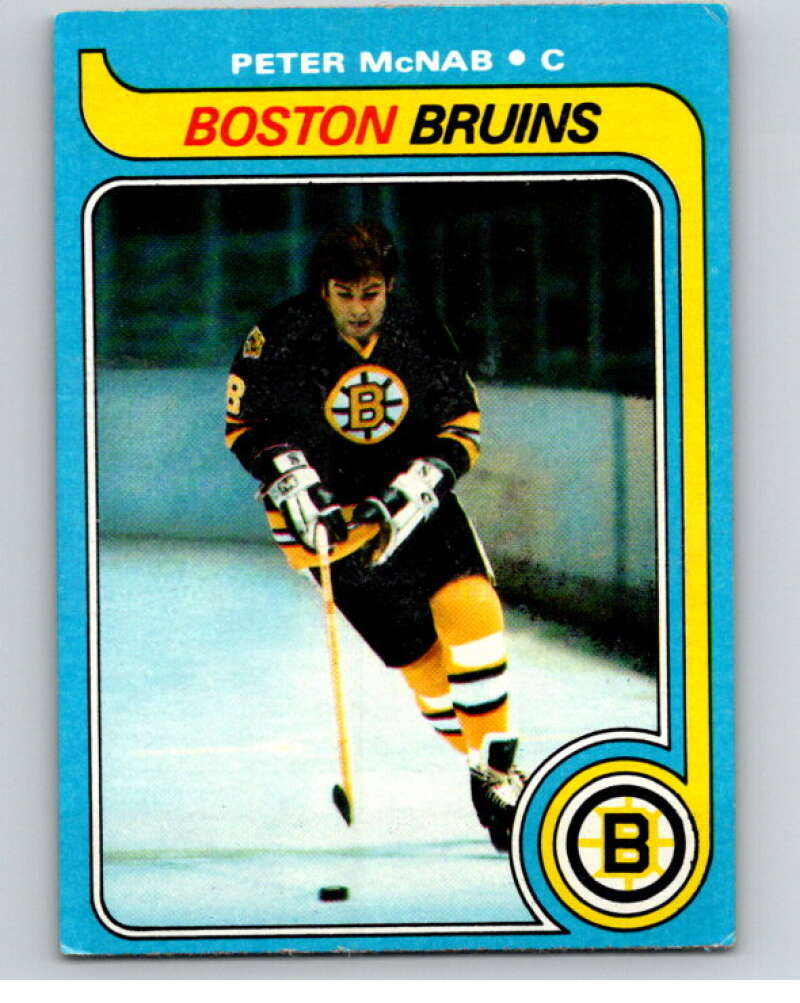 1979-80 Topps #39 Peter McNab  Boston Bruins  V81401 Image 1