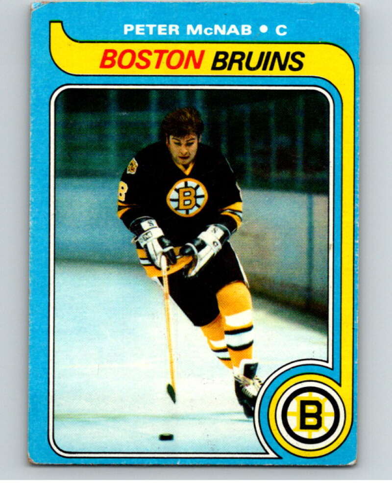 1979-80 Topps #39 Peter McNab  Boston Bruins  V81402 Image 1