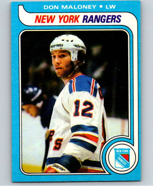 1979-80 Topps #42 Don Maloney  RC Rookie New York Rangers  V81407 Image 1