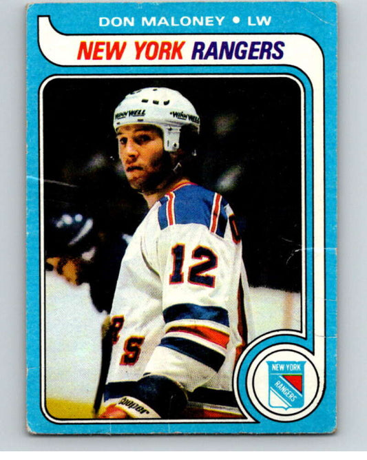 1979-80 Topps #42 Don Maloney  RC Rookie New York Rangers  V81408 Image 1
