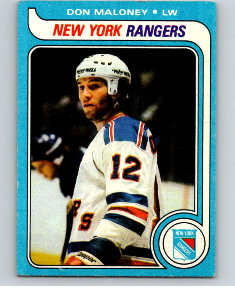 1979-80 Topps #42 Don Maloney  RC Rookie New York Rangers  V81409 Image 1