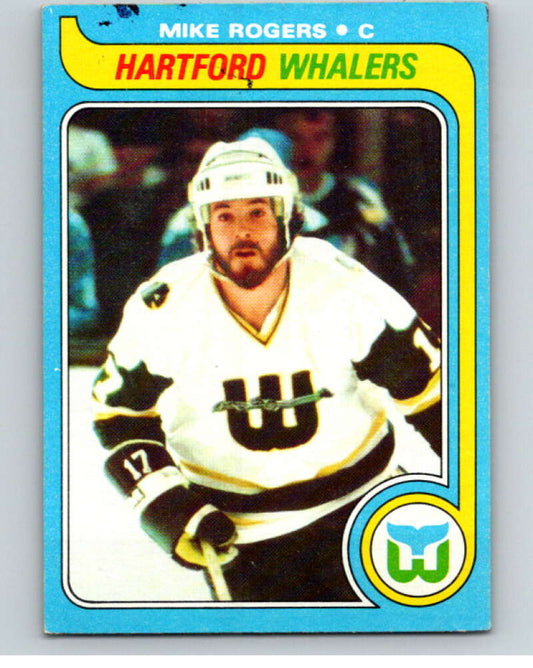 1979-80 Topps #43 Mike Rogers  Hartford Whalers  V81412 Image 1