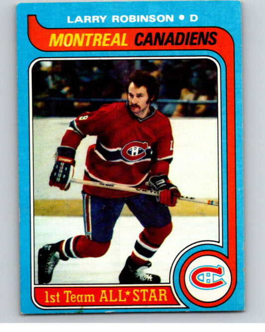 1979-80 Topps #50 Larry Robinson AS  Montreal Canadiens  V81432 Image 1