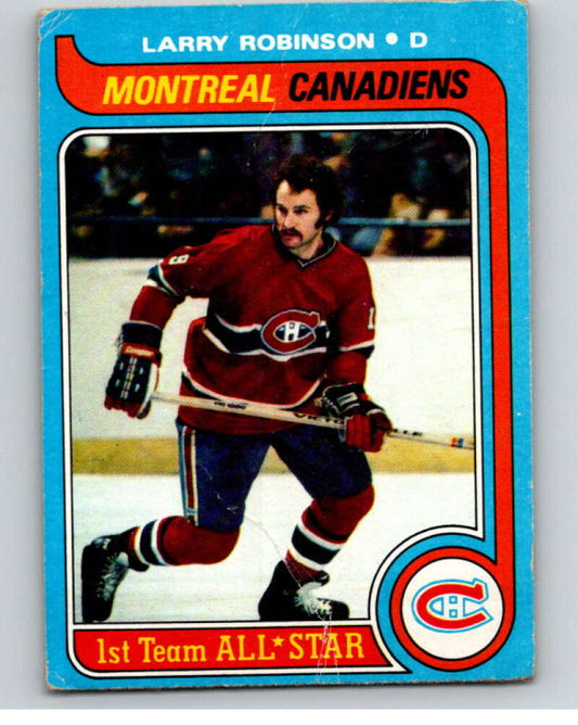 1979-80 Topps #50 Larry Robinson AS  Montreal Canadiens  V81433 Image 1
