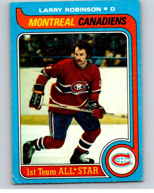 1979-80 Topps #50 Larry Robinson AS  Montreal Canadiens  V81434 Image 1