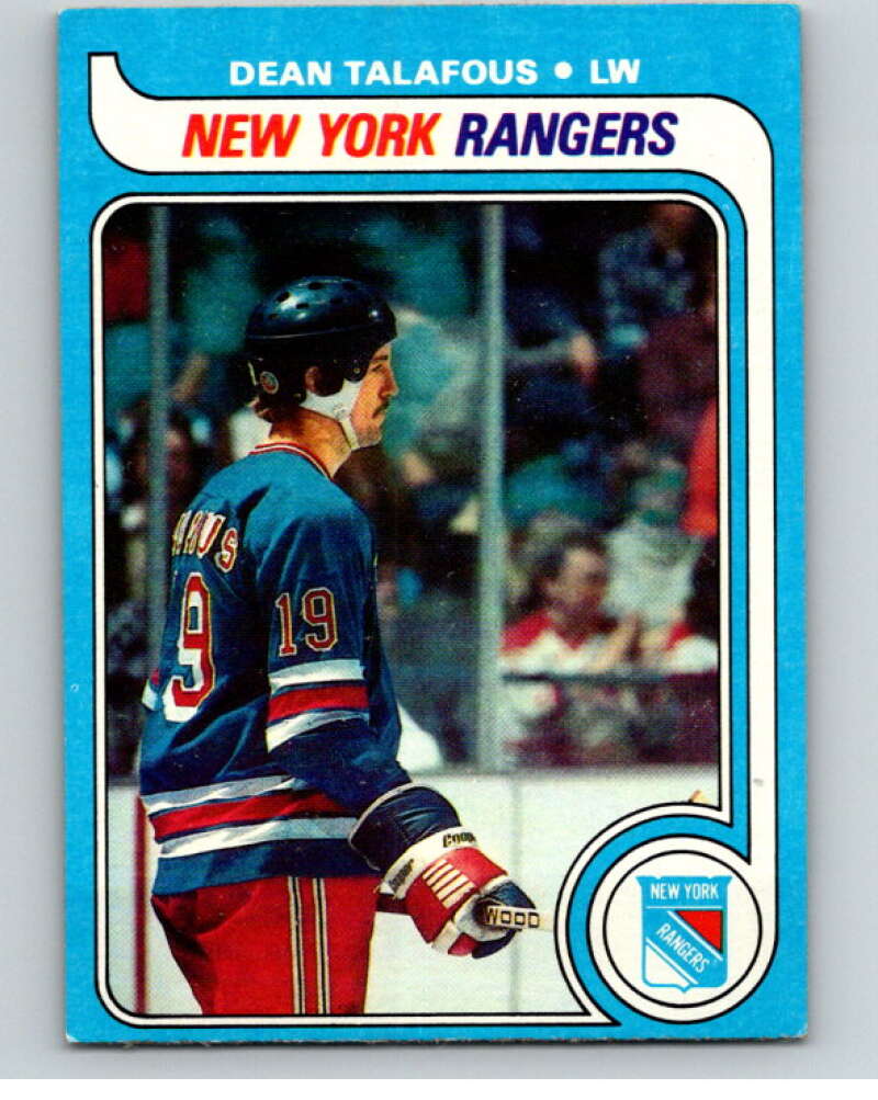 1979-80 Topps #54 Dean Talafous  New York Rangers  V81447 Image 1