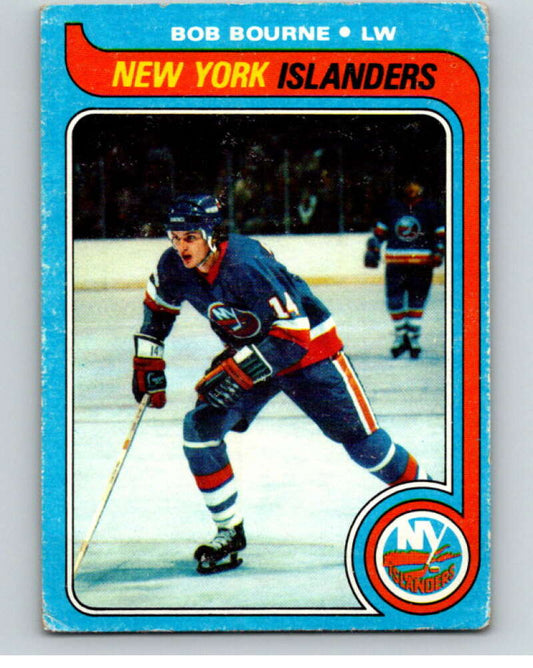 1979-80 Topps #56 Bob Bourne  New York Islanders  V81453 Image 1