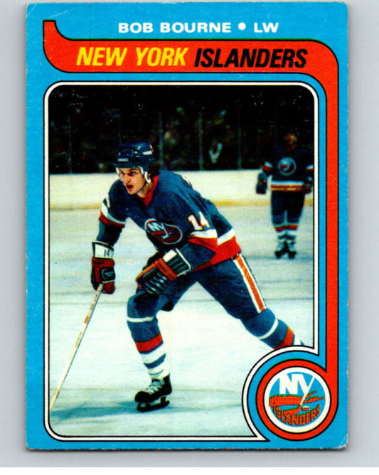 1979-80 Topps #56 Bob Bourne  New York Islanders  V81455 Image 1