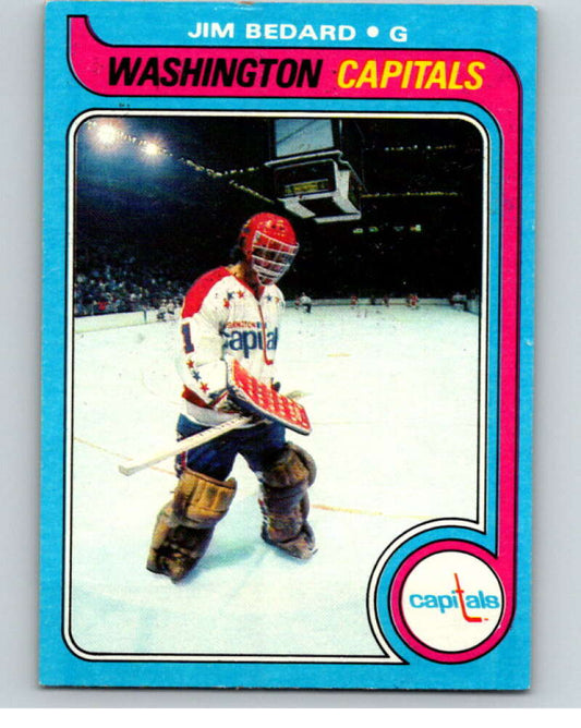 1979-80 Topps #62 Jim Bedard  Washington Capitals  V81464 Image 1