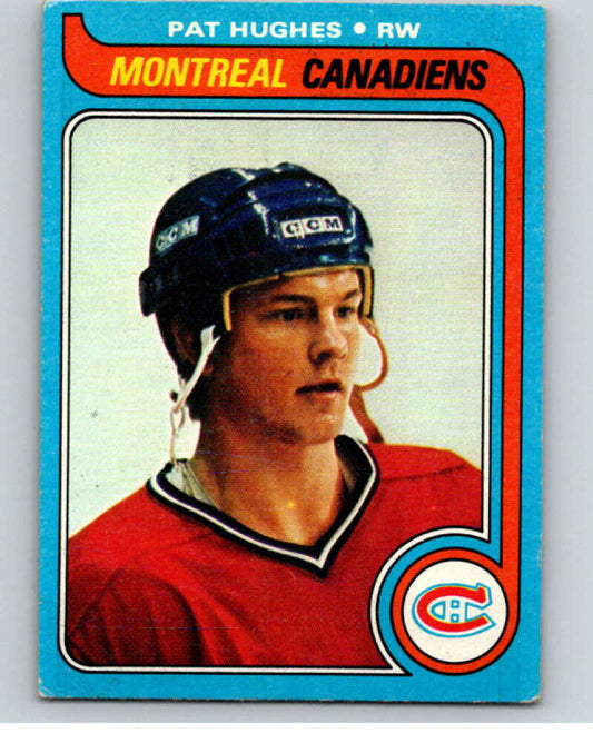 1979-80 Topps #65 Pat Hughes  RC Rookie Montreal Canadiens  V81470 Image 1