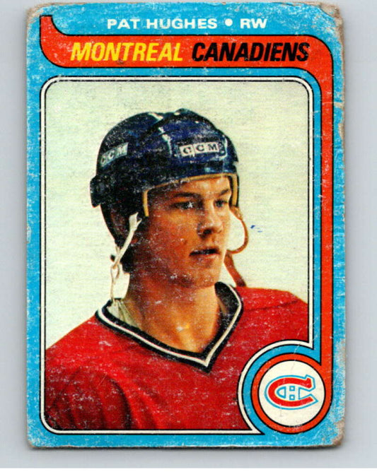 1979-80 Topps #65 Pat Hughes  RC Rookie Montreal Canadiens  V81471 Image 1