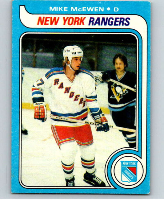 1979-80 Topps #66 Mike McEwen  New York Rangers  V81472 Image 1
