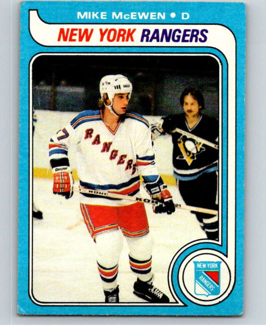 1979-80 Topps #66 Mike McEwen  New York Rangers  V81475 Image 1
