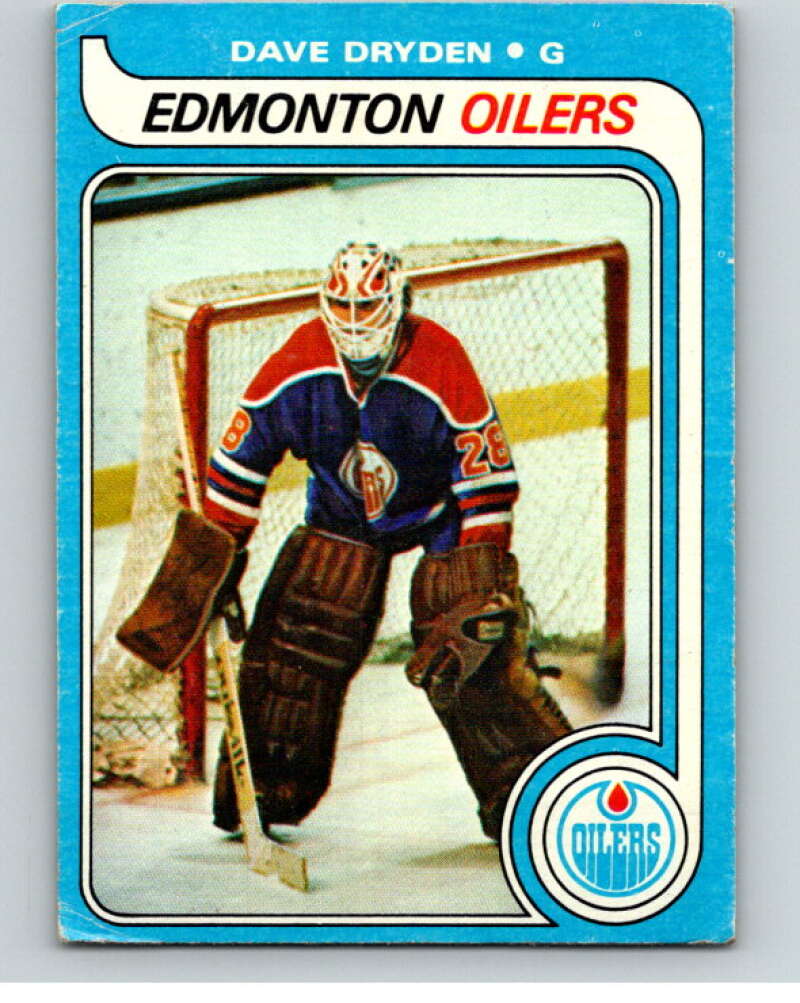 1979-80 Topps #71 Dave Dryden  Edmonton Oilers  V81487 Image 1