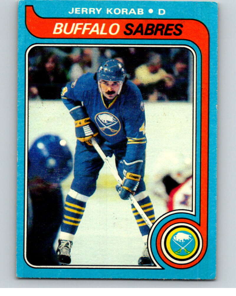 1979-80 Topps #74 Jerry Korab  Buffalo Sabres  V81494 Image 1