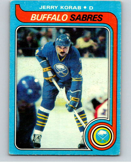 1979-80 Topps #74 Jerry Korab  Buffalo Sabres  V81495 Image 1