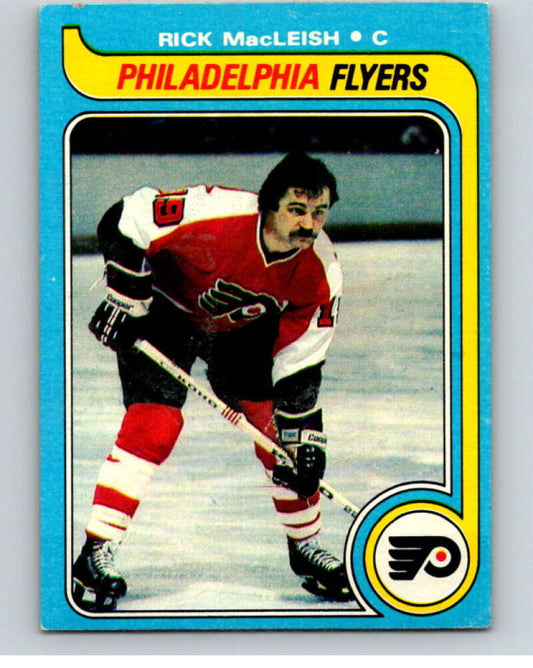 1979-80 Topps #75 Rick MacLeish  Philadelphia Flyers  V81496 Image 1