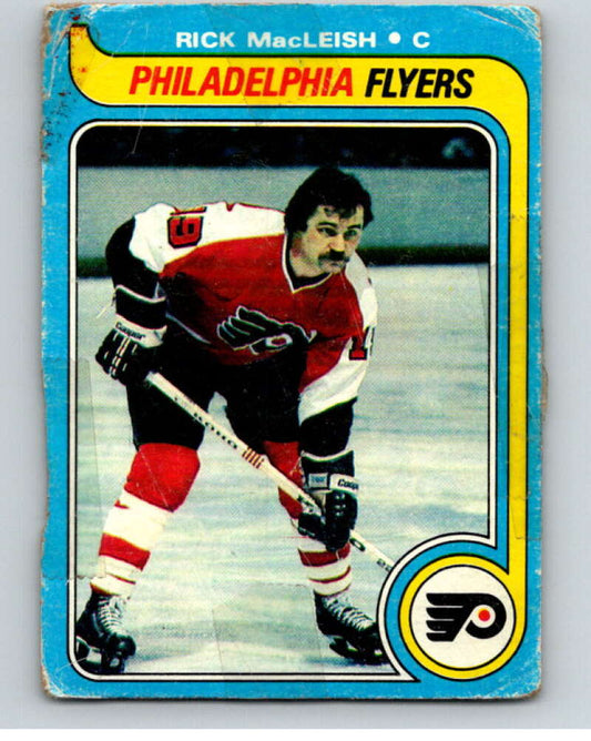 1979-80 Topps #75 Rick MacLeish  Philadelphia Flyers  V81498 Image 1