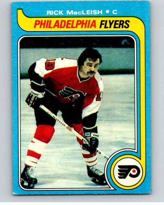1979-80 Topps #75 Rick MacLeish  Philadelphia Flyers  V81499 Image 1