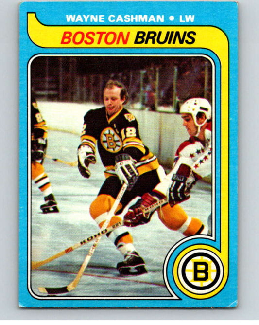 1979-80 Topps #79 Wayne Cashman  Boston Bruins  V81510 Image 1