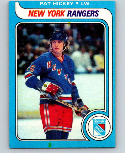 1979-80 Topps #86 Pat Hickey  New York Rangers  V81517 Image 1