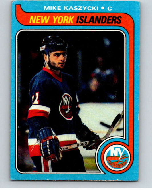1979-80 Topps #87 Mike Kaszycki  New York Islanders  V81521 Image 1