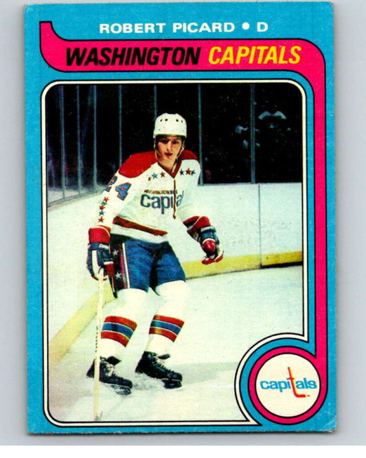 1979-80 Topps #91 Robert Picard  Washington Capitals  V81535 Image 1